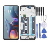 Per Motorola Moto E15 XT2523-6 XT2523-8 LCD ORIGINALE Screen vetro con frame