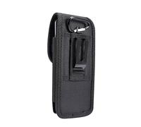 per Motorola Moto G42 (2022) Custodia Cintura Verticale Pelle e Nylon