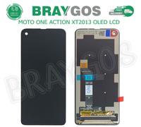 Per Motorola Moto One Action XT2013 Display OLED LCD Touch Screen Digitizer