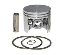 Per motosega 044 MS440 per kit pistone foro 50 mm con anelli e perno da polso da 12 mm sostituisce la parte 1128 030 2015 Set completo di riparazione del motore per attività di manutenzione e restauro