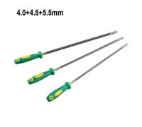 Per Motosega Per Catene Kit File con Lime Tonde Acciaio Alto Carbonio 4/4 8/5 5m