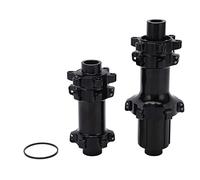 per mountain bike ruota per freno a 24 fori Albero per cilindro per bici pieghevole Tirante dritto in lega di alluminio per freno a disco a 6 bulloni