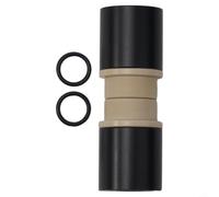 per Mountain Bike Shock Bushing 12.7-14mm Width Fit per Mountain(50mm) | 8mm inner diameter tube, 12mm outer diameter, smooth aluminum finish, reduces friction, easy install
