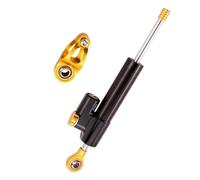 Per MT 03 07 09 Moto Modificata Universale Supporto Ammortizzatore Sterzo Stabilizzatore Tampone 256mm Ammortizzatori(Black YELLOW)