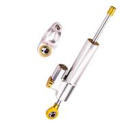 Per MT 03 07 09 Moto Modificata Universale Supporto Ammortizzatore Sterzo Stabilizzatore Tampone 256mm Ammortizzatori(WHITE2)