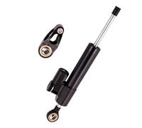 Per MT 03 07 09 Moto Modificata Universale Supporto Ammortizzatore Sterzo Stabilizzatore Tampone 256mm Ammortizzatori(Black)