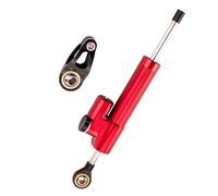 Per MT 03 07 09 Moto Modificata Universale Supporto Ammortizzatore Sterzo Stabilizzatore Tampone 256mm Ammortizzatori(Red black)
