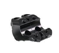 Per MT-07 Per MT07 Per MT 07 2021- Moto Con Kit Riser Manubrio Offset Morsetto Adattatore Estensione Tubo Freno Manubrio Riser Morsetto(Black)