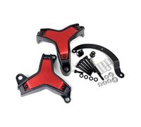 Per MT 09 Per MT09 SP ABS Per Mt-09 Per Tracer 9 GT Per XSR900 2021-2025 Kit Di Protezioni Per Telaio Statore Del Motore Della Motocicletta Motore Copertura(Red)