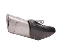 Per MT-10 R1M MT10 R1 2015-2021 Copertura In Fibra Di Carbonio Per Moto Escape Bike Tubo Di Collegamento Centrale Del Silenziatore Tubo di scarico(NO LOGO)