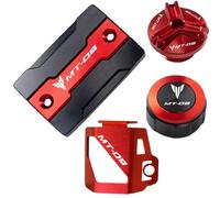 Per MT09 MT-09 Mt 09 FZ09 2014-2022Accessori Coperchio Liquido Freni Anteriore E Posteriore Guscio Protettivo E Porta Di Riempimento Protettiva