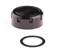 Per mulinello da baitcasting Daiwa 24 SV manopola di regolazione fine in lega di alluminio lavorata a CNC per un controllo fluido del lancio (grigio nero)