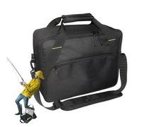 per mulinello da, borsa Oxford impermeabile per attrezzatura da con tasche multiple, organizer per attrezzi | per mulinello di grande capacità per uomini e donne, porta