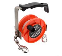 Per mulinello portatile per immersioni in grotta con lunghezza della linea guida da 150 m o 290 m e distribuzione SKIP STOP per applicazioni PMI (88,4 m arancione-rosso)