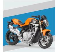 Per Mv Agusta Brutale S Simulazione Modello Di Moto In Lega Con Scena Di Sfondo Moto 1:18