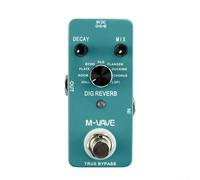 Per MVAVE DIG REVERB Digital Guitar Effect Pedal con 9 tipi di riverbero per musicisti e ingegneri del suono