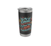 Per My Last Email Definition Workplace Sarcasm Passive Bicchiere termico in acciaio inox doppia parete