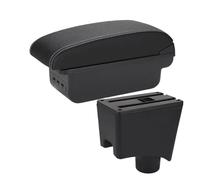 Per N&issan Per Almera G15 Accessori Per Box Portaoggetti Per Bracciolo Della Console Centrale Dell'auto Scatola bracciolo auto(B3 nero bianco 3USB)