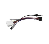Per N&issan Per March Per Micra K13 2013-2017 Autoradio Involucro Pannello 2 Din Unità Principale Fascia Stereo Dash 9 Pollici Cornice cruscotto stereo(Solo cavo)