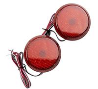 per N&issan per Qashqai per X-Trail T31 2X Luci di Retromarcia Posteriori A LED Rosse Luci di Coda per Auto Luci di Stop