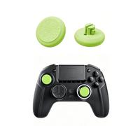 Per Nacon Revolution 5 Pro Cappucci per Joystick con Impugnatura per Pollice, Design Antiscivolo con Superficie Ruvida, Cappucci di Ricambio Resistenti all’Usura per le Levette Analogiche (verde)