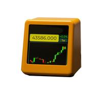 Per NerdMiner BitCoin, Visualizzazione di Azioni di Criptovaluta, Tasso di Cambio Valuta, Ticker del Monitoraggio Dei Prezzi, Orologio Meteo C
