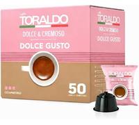 Per Nescafè Dolce Gusto | 100 Capsule Caffè TORALDO Miscela Dolce e Cremoso - Caffè D'eccellenza 2 x 50