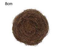 per nido per uccelli rattan naturale pappagallo piccione rondine per casa gabbia