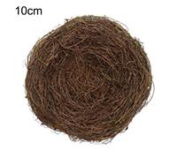 per nido per uccelli rattan naturale pappagallo piccione rondine per casa gabbia