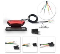 Per Nightsafe Fanale Posteriore Impermeabile Affidabile con Fili Facile da Colle