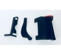 Per Nikon D750 corpo fotocamera guscio in gomma / 3 parti GRIP RUBBER gomma