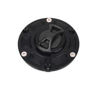 Per NINJA 250 300 Z250 Z300 Per NINJA250 Per NINJA300 EX250 EX300 Copertura Serbatoio Olio Gasolio CNC Moto Tappo serbatoio carburante(Nero)
