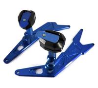 Per NINJA 300 250 2013 2014 2015 2016 Moto Telaio Slider Protezione Cuscinetto Kit Anticaduta tamponi paratelaio protezioni(Blu)