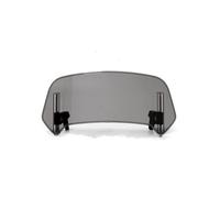 Per Ninja 400 Z650 Z750 Z800 Z900 Z1000 Er6f KLR-650 KLR 650 Deflettore Regolabile Parabrezza Moto Parabrezza Moto(360cm Grey)