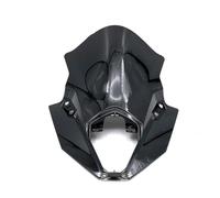 Per Ninja 650 ER-6F ER6F 2020-2022 Deflettore Parabrezza Moto Deflettore Vento(Nero)