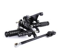 Per Ninja ZX14R ZZR1400 ZX 14R 2012-2016 Di Alluminio Di CNC Del Motociclo Regolabile Rearset Posteriore Set Pedane Pedali Poggiapiedi