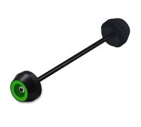 Per Ninja650 2018 2019 2020 2021 2022 2023 2024 Per Ninja1000SX 2023 2024 Protezione Per Forcella Anteriore Posteriore Caso Incidente In Motocicletta Slider Mozzo Ruota Moto Ruota Asse Paratelaio(Gree
