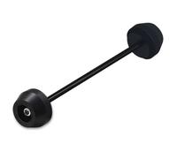 Per Ninja650 2018 2019 2020 2021 2022 2023 2024 Per Ninja1000SX 2023 2024 Protezione Per Forcella Anteriore Posteriore Caso Incidente In Motocicletta Slider Mozzo Ruota Moto Ruota Asse Paratelaio(Blac