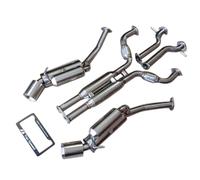 Per Nissan 370Z Z34 Nismo Too 09-21 Performance Scarico Sistema Dual Risonatori