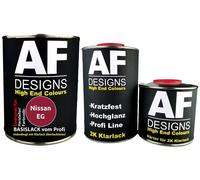 PER NISSAN EG Electric Current Metallic 2,5L Autolack Set Klarlack Harder