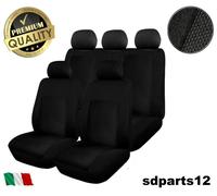 Per Nissan Ford Audi Coprisedili Nero Copri Sedili Salva Sedili Kit Completo