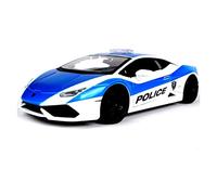 Per Nissan-GTR 1 24 Simulazione Pressofuso In Lega Modello Di Auto Della Polizia Decorazione Collezione Toy Boy Regalo(A)