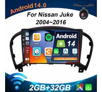 Per Nissan Juke 2004~2016 9" Autoradio Android 14.0 GPS Navigatore RDS DAB+ USB