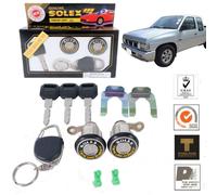 Per NISSAN NAVARA 98-2003 D21 HARDBODY SOLEX 2 SERRATURA SICUREZZA CILINDRO...