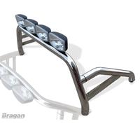 Per Nissan Navara D22 Sport Roll Bar Rollbar 1997 - 2005 + Macchie Blu