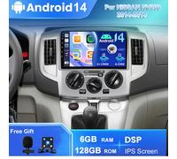 Per NISSAN NV200 2014-2018 Autoradio DSP Car Play NAVI GPS Android14 AHD 6+128GB