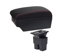 Per Nissan NV200 Per Evalia 2011-2019 Auto Bracciolo Box Center Console Scatola Immagazzinaggio Accessori Cuoio DELL'UNITÀ Elaborazione Ricarica USB(A1 7USB)