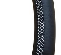 Per Nissan Per Almera Per N16 Per Pathfinder Per Primera Per Paladin Per Old Per XTrail 2001-2006 Coprivolante Treccia Auto Cucito A Mano Traspirante Coprivolante(Classic WHAL)