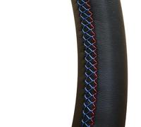 Per Nissan Per Almera Per N16 Per Pathfinder Per Primera Per Paladin Per Old Per XTrail 2001-2006 Coprivolante Treccia Auto Cucito A Mano Copertura Volante Auto(Classic TCAL)