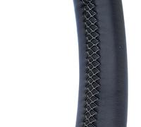 Per Nissan Per Almera Per N16 Per Pathfinder Per Primera Per Paladin Per Old Per XTrail 2001-2006 Coprivolante Treccia Auto Cucito A Mano Copertura Volante Auto(Classic BKAL)